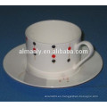 taza de té establece la vajilla de la taza de cerámica